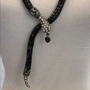 Betsey Johnson snake necklace